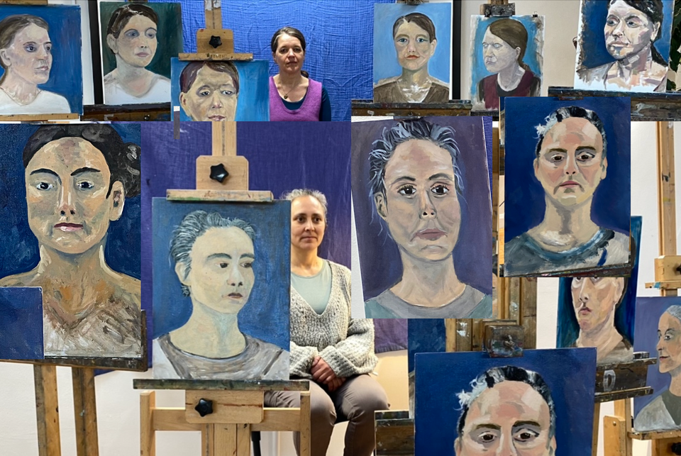 Portrait Painting Summer School, Mon 5th - Wed 7th August '24, 10-4pm