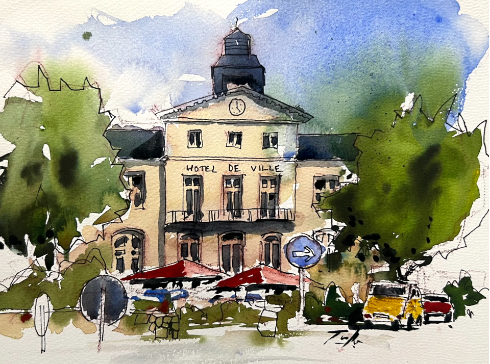 Watercolour for the total beginner with Tom Kane, Sundays 19th Oct & 2nd Nov